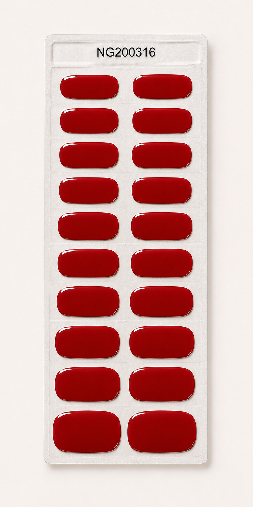 Glowee semi-cured gel nail strips